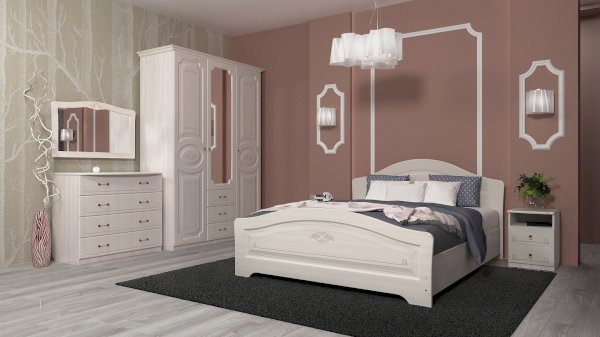 Набор мебели для спальни Ивушка-5 (Марибель)